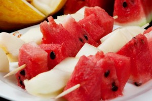 Шашлыки из арбуза формирование арбуза в теплице